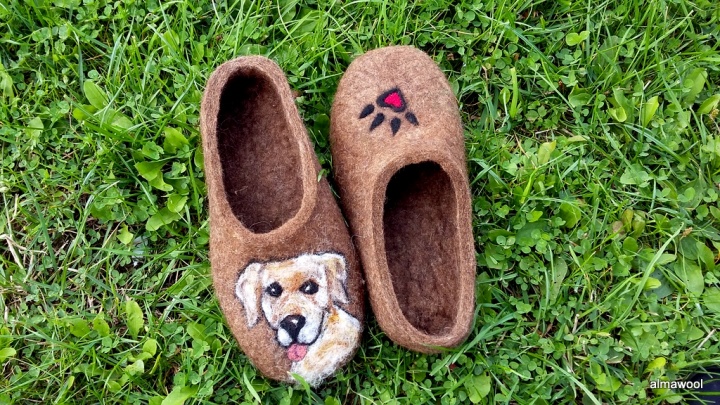 felted tapkutes - puppy friend picture no. 3