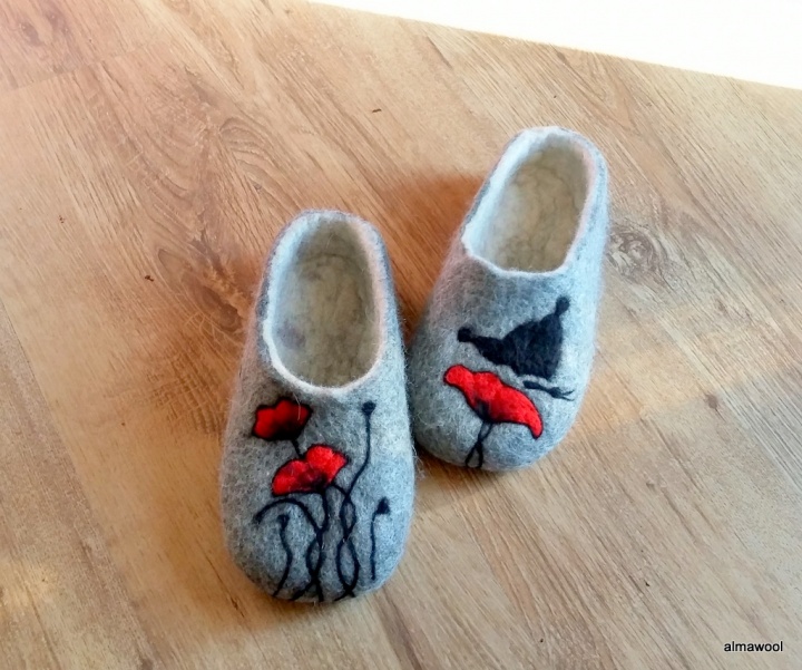 Felt Poppy tapkutes picture no. 3