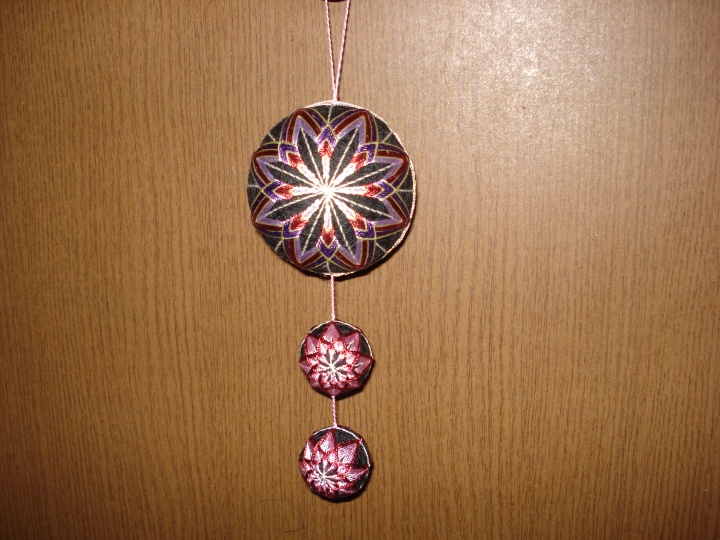 Embroidered bubbles