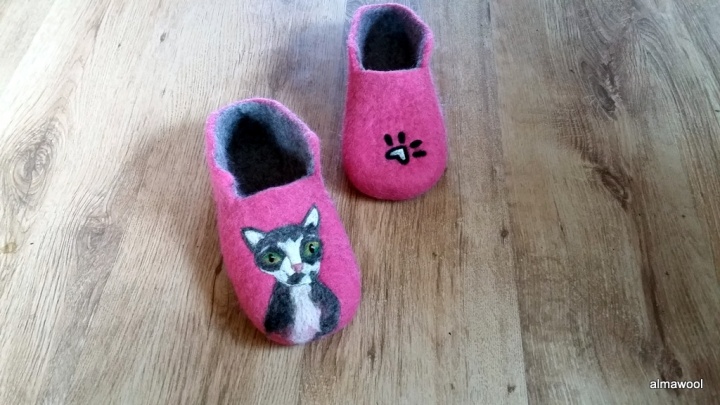 Felt tapkutes - Katiniukas picture no. 3
