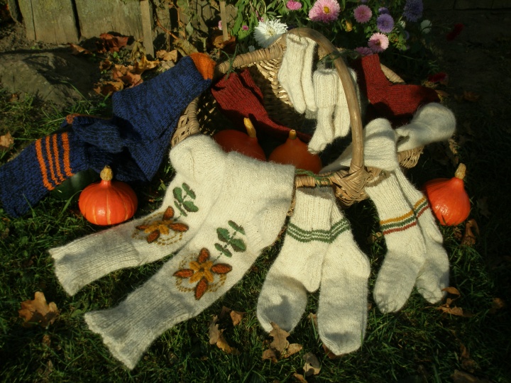 Uncle Vintage / knitted woolen socks