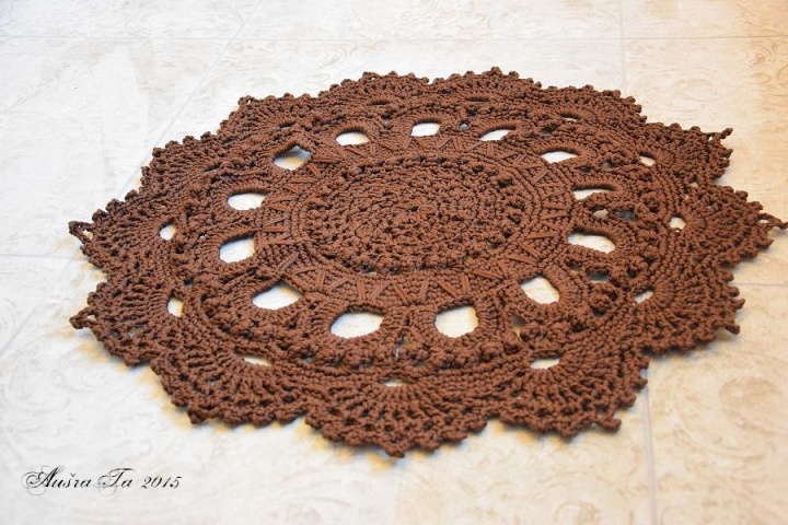 Chocolate carpet