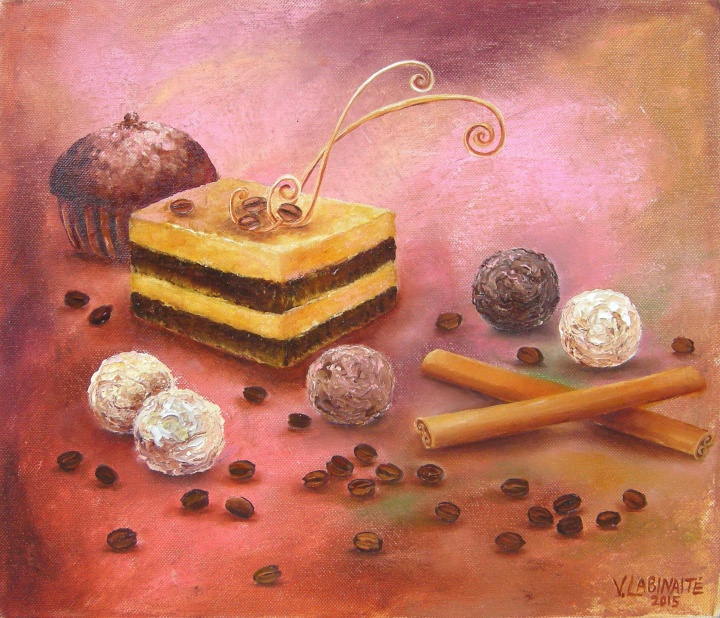 Cappuccino dessert 35x30