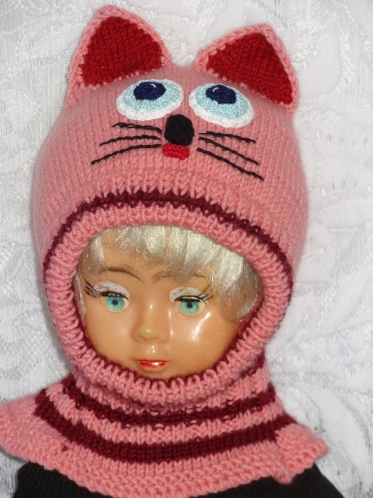 Cap helmet Pink kitty