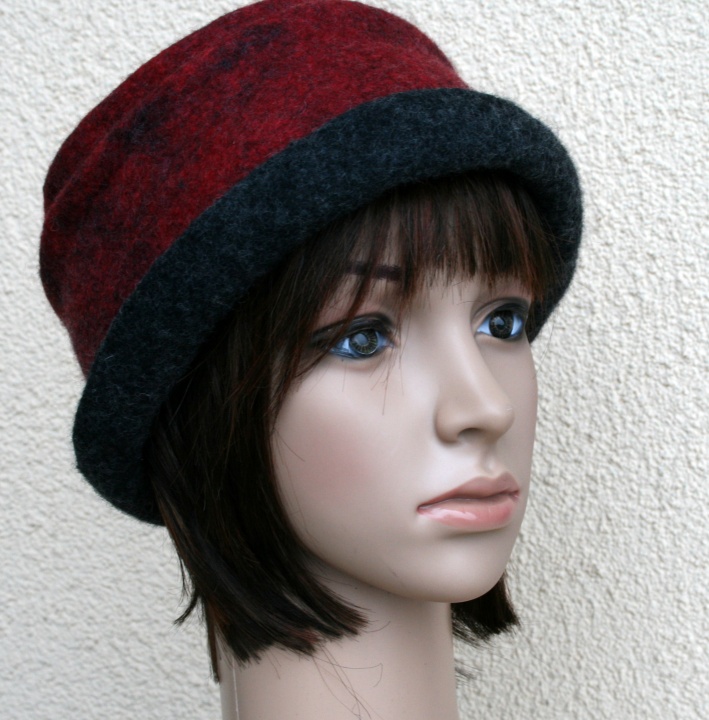 Felted hat ,, ,, Dawn picture no. 2