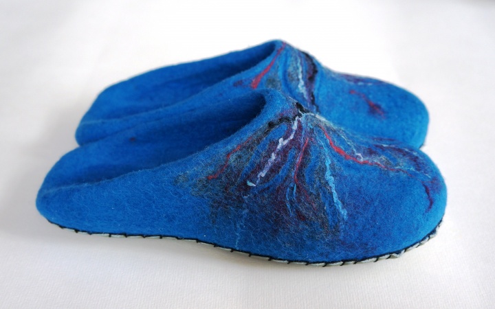 Women slippers " The Blue Turquoise " picture no. 2