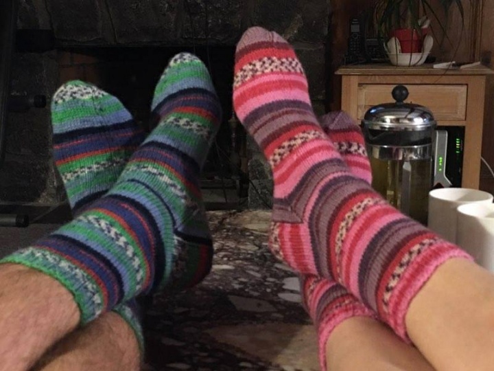 Funny colourful socks picture no. 2