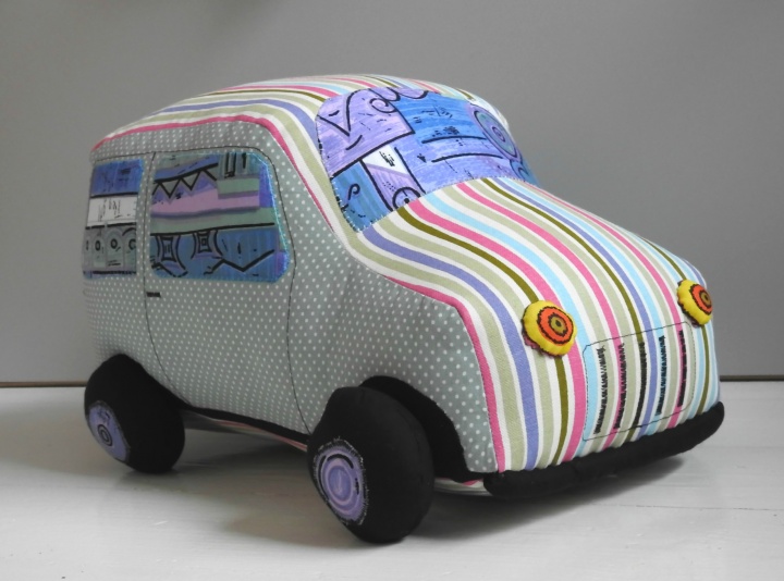 fabric toys car