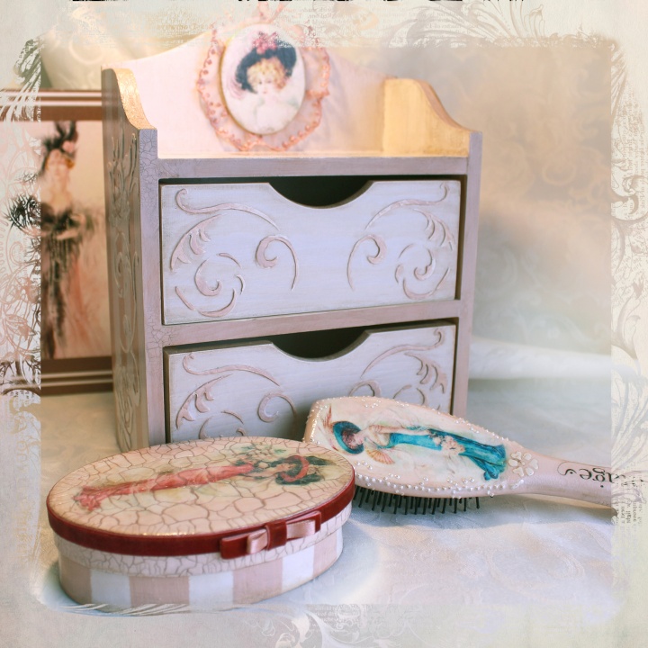 Ponios rinkinys "Vintage"