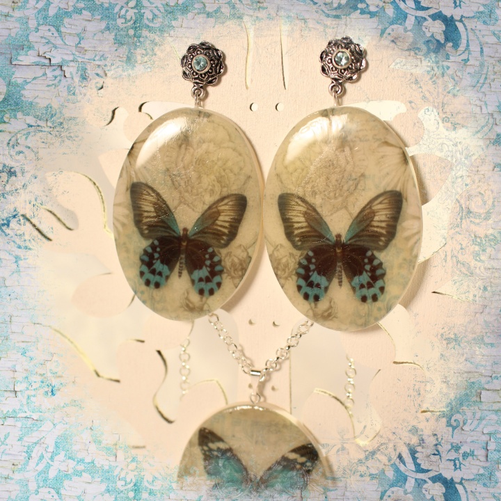 Earrings "Butterfly"