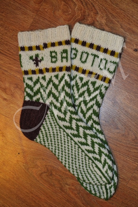 Kojinės "Bagotoji"