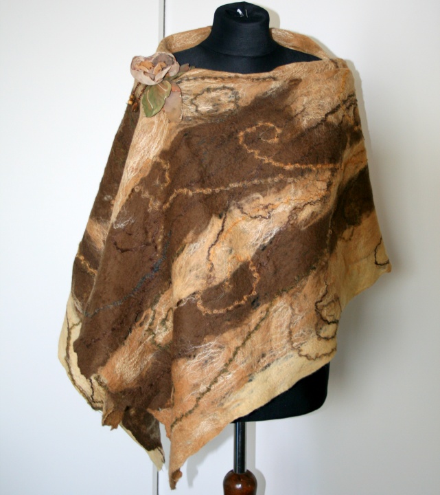 Scarf-cloak  Autumn