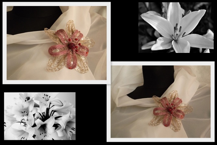  Brooch ,, Lily " picture no. 2