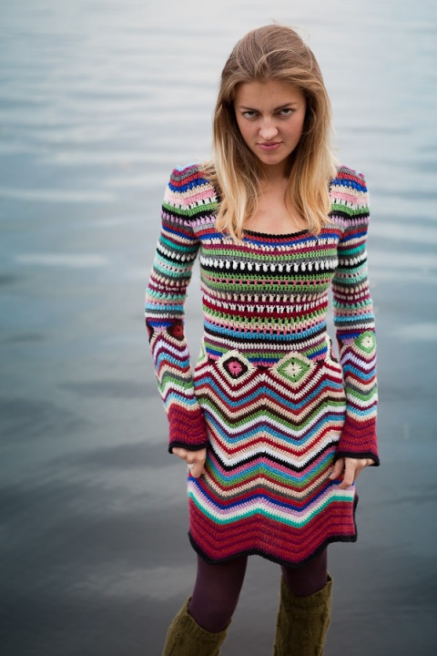 Multicoloured dress