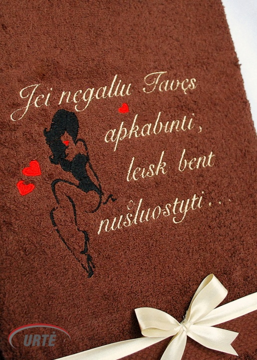 Jei negaliu Tavęs apkabinti, leisk bent nušluostyti! Sexy lady