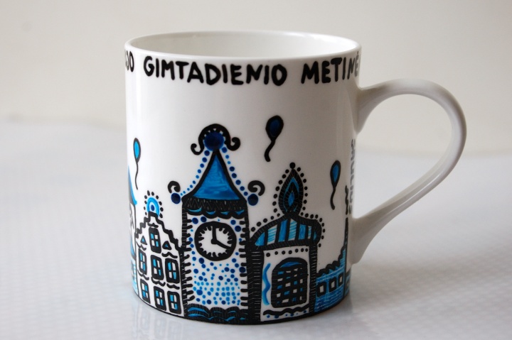 Gimtadienio puodelis "Gimtadienis mieste"
