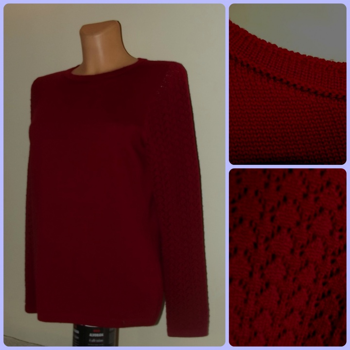 Red sweater