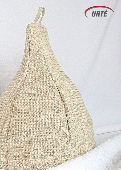 Linen sauna cap - massage cap - sauna hat picture no. 2