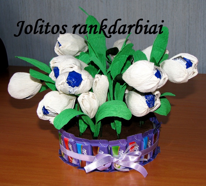 Snieguolyčių puokštė