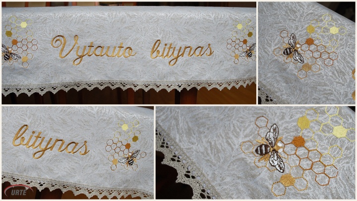  Linen tablecloth - for beekeeper picture no. 3