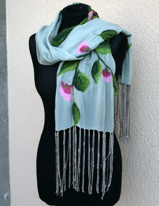 Scarf  Spring freshness-1 picture no. 2