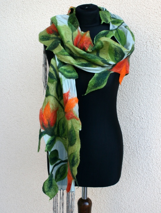 Scarf  Spring freshness