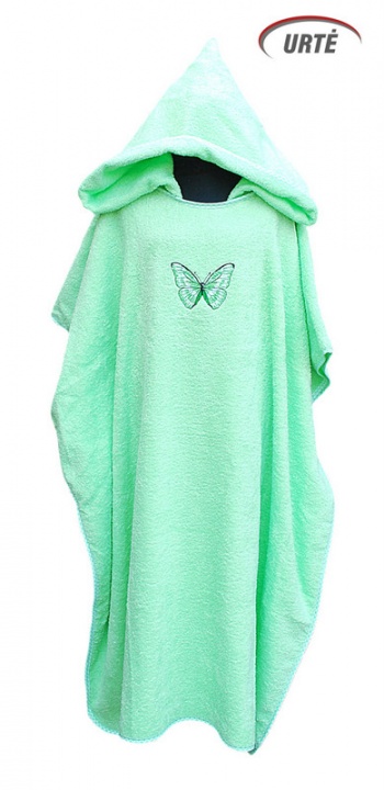 Towel with hood - Butterfly picture no. 2
