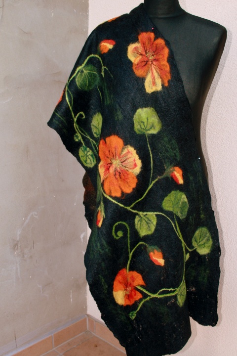 Scarf   Nasturtium