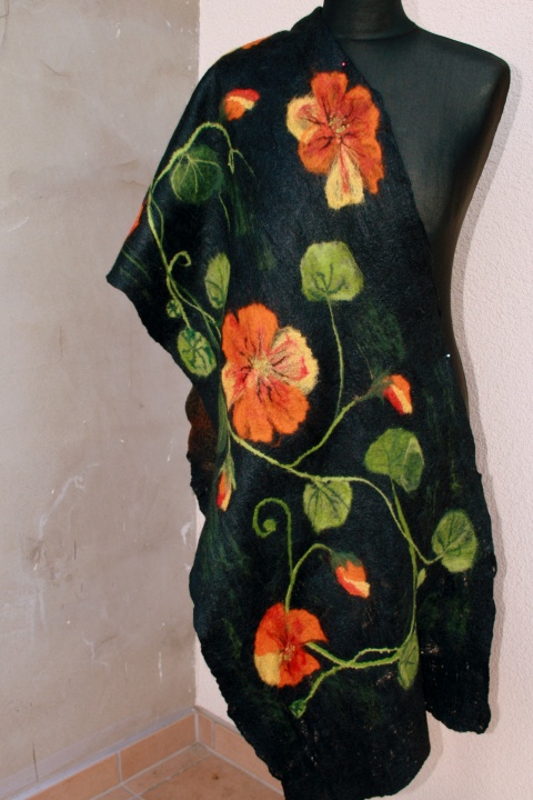 Scarf   Nasturtium