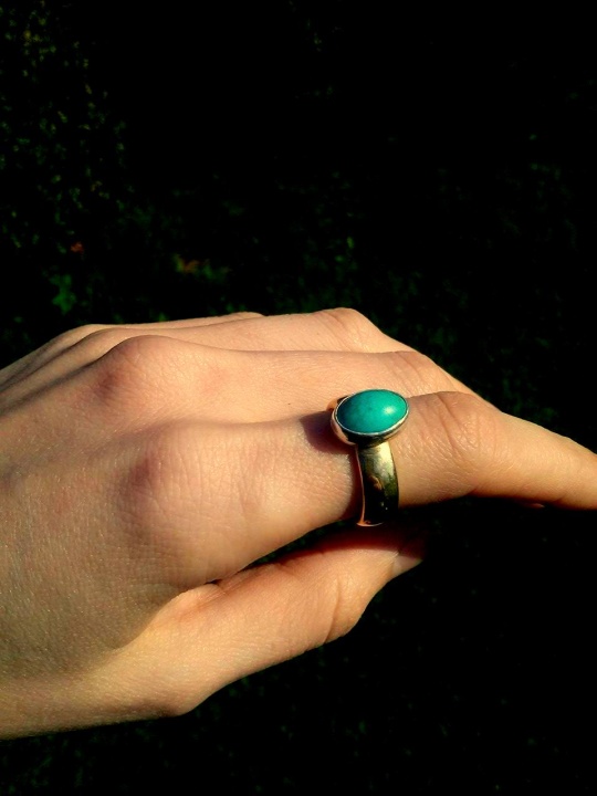 Ring with kaolin picture no. 2