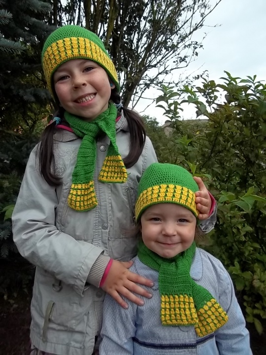 Kepurytė + Šalikėlis