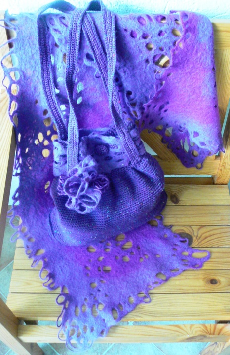 Violetinis komplektas