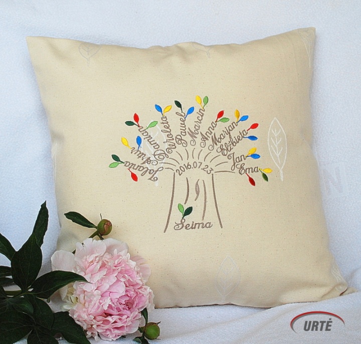 Family tree - Pillow cover