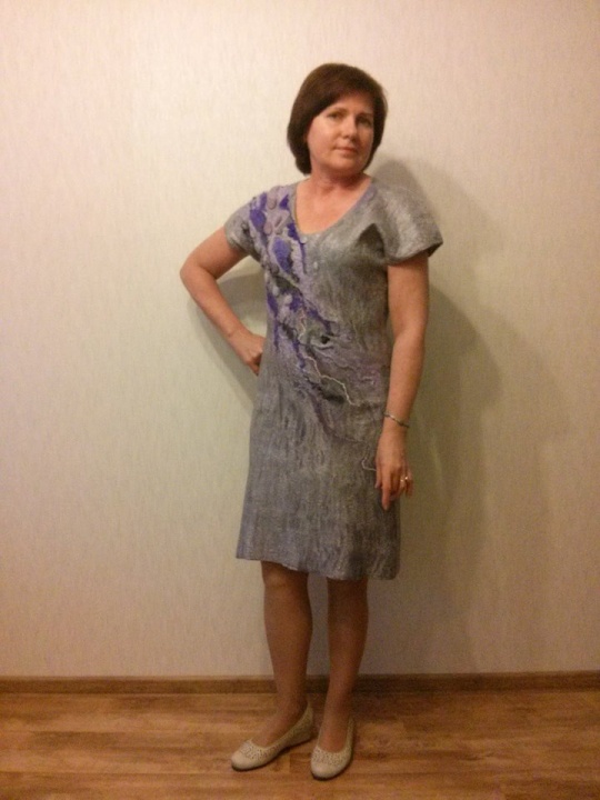 Velta suknelė ''pilkutė''