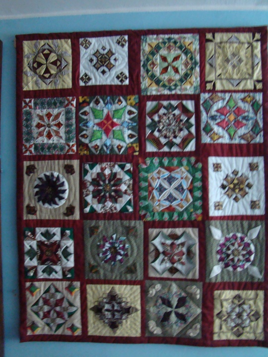 Patchwork  for home origami
