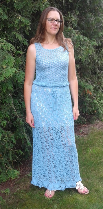 Maxi lace dress picture no. 2