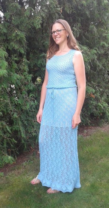 Maxi lace dress