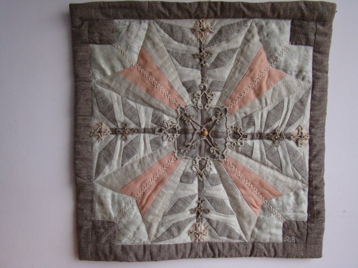 Patchwork for home  "Sun decoration"