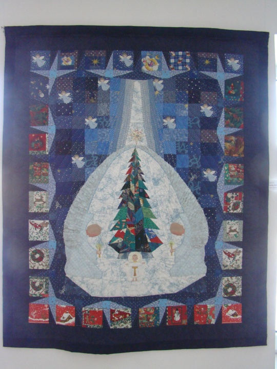 Patchwork for home " Christmas tree"