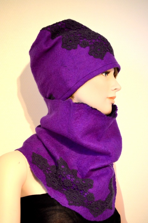 Felted sett Violet picture no. 2