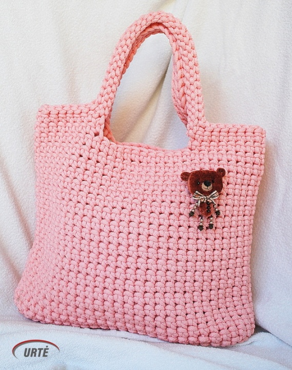 Little bear - Crochet big market handbag picture no. 2