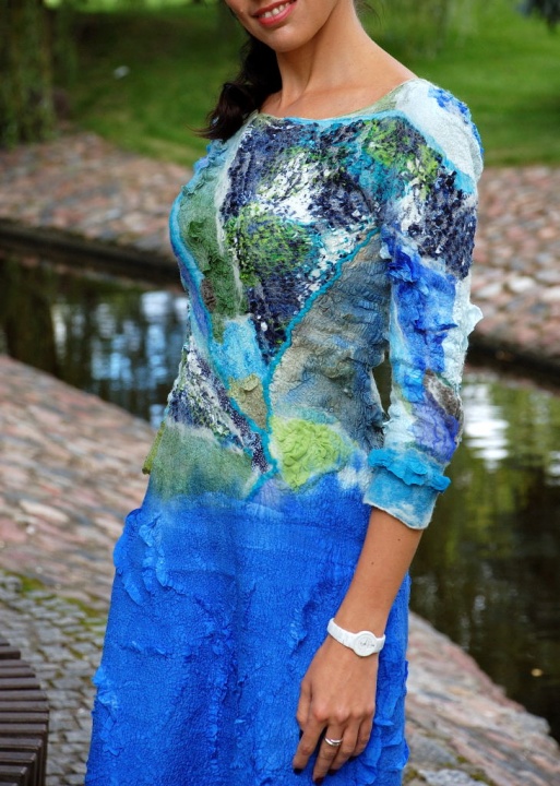 Velta suknelė "Akvarelė"