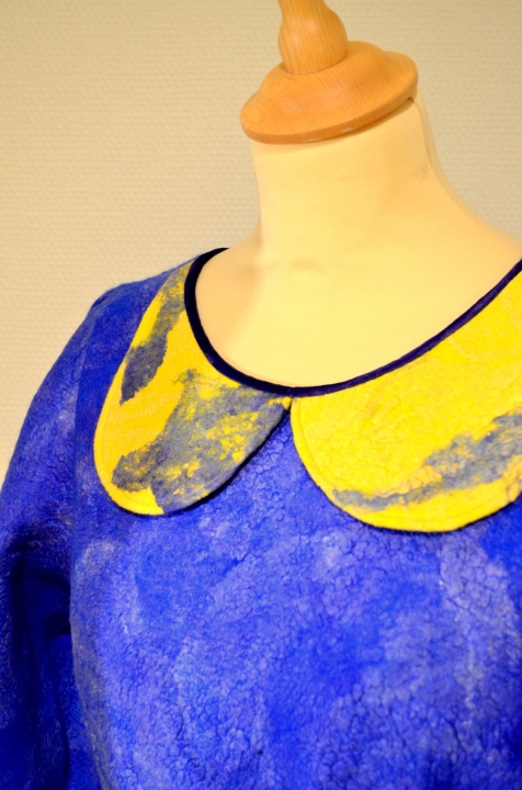Felted dress "Sunset" picture no. 3