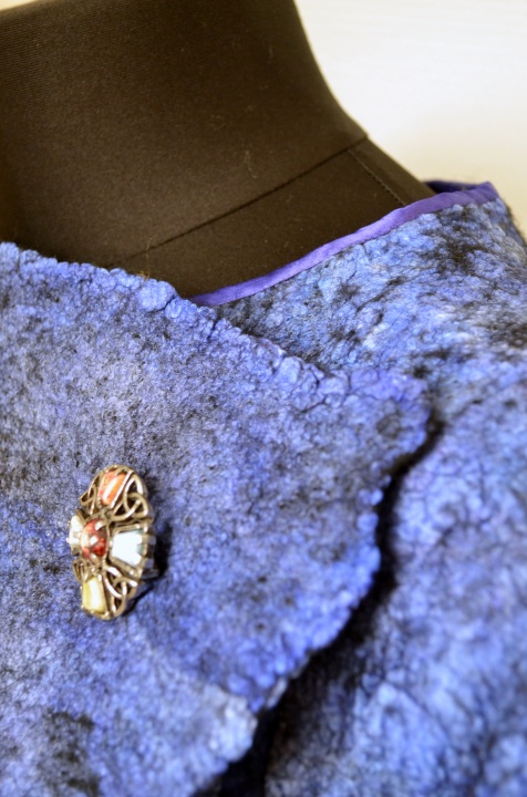Felted jacket "Midnight" picture no. 3