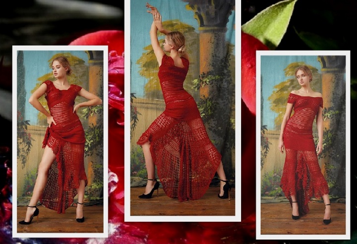 Dress ,,Passionate Carmen"