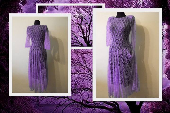  Dress ,,Purple mirage" picture no. 2