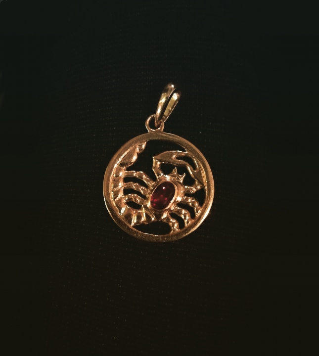 Gold plated Pendant. picture no. 2