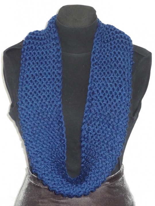 Dark blue scarf