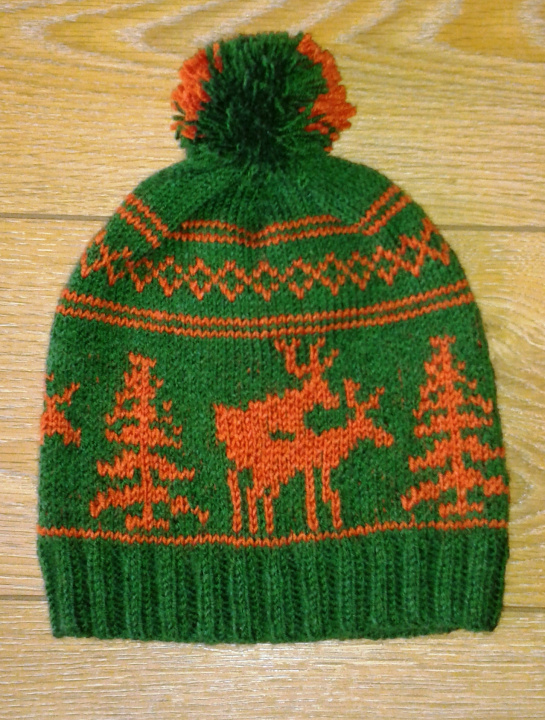 Naughty raindeer hat