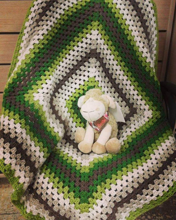 Crochet baby blanket